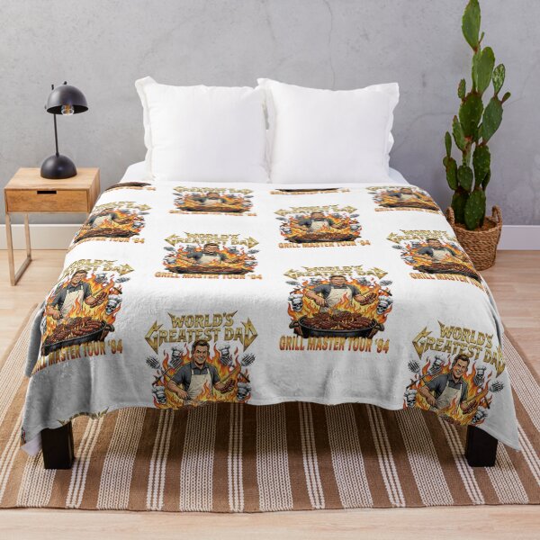 Item preview, World's Greatest Dad Grill Master Tour '94 – BBQ Pitmaster Father's Day Vintage Bootleg Design designed and sold by Luminari Creations.