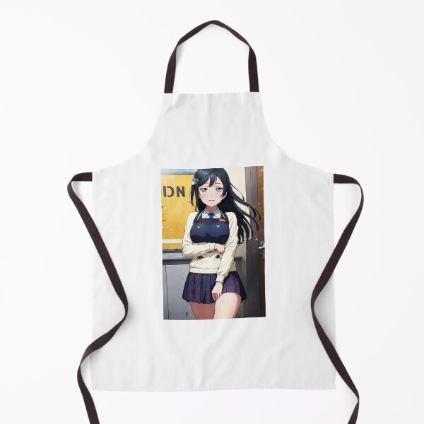 Item preview, Setsuna Yuki Love Live – Black Hair School Idol Red Aesthetic Anime Art designed and sold by iloveanimechibi.