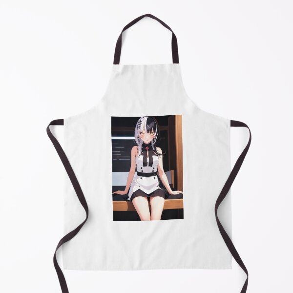 Item preview, Shiori Novella Hololive – Gothic Librarian Black and White Anime Art designed and sold by iloveanimechibi.