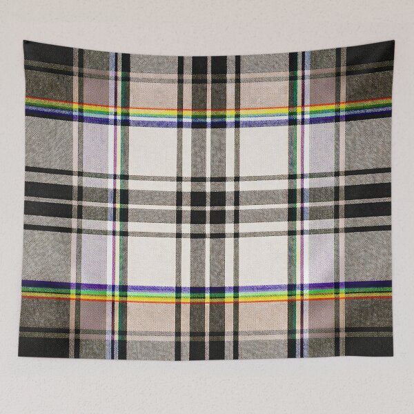Item preview, PRIDE / TRIBE TARTAN - ✨ALLY PRIDE TARTAN✨ designed and sold by WheelieGdArt.