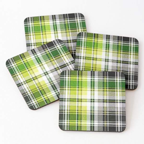 Item preview, PRIDE / TRIBE TARTAN - ✨AROMANTIC PRIDE FLAG TARTAN✨ designed and sold by WheelieGdArt.