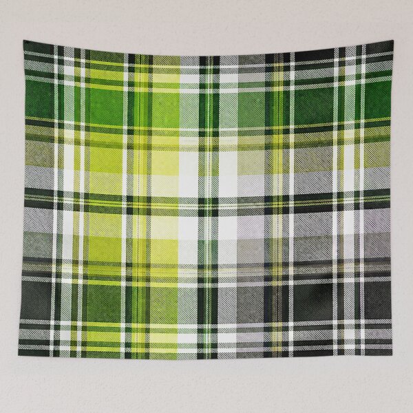 Item preview, PRIDE / TRIBE TARTAN - ✨AROMANTIC PRIDE FLAG TARTAN✨ designed and sold by WheelieGdArt.