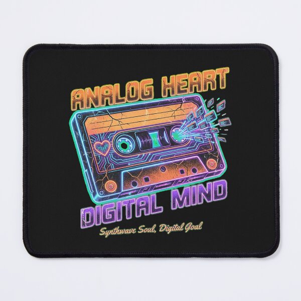 Item preview, Retro Neon Copywriter Cassette Tape Vintage Typography Design designed and sold by Thaivi Design.