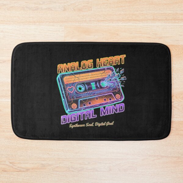 Item preview, Retro Neon Copywriter Cassette Tape Vintage Typography Design designed and sold by Thaivi Design.