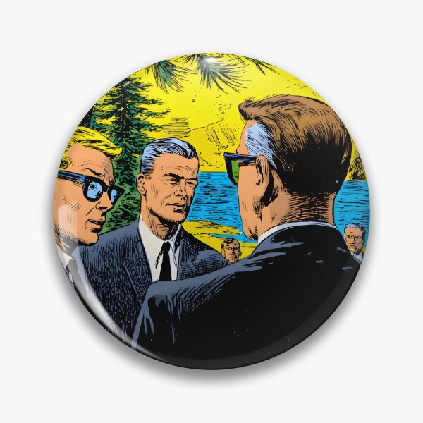 Item preview, Government Men at Maury Island Aftermath designed and sold by IslandIncident.