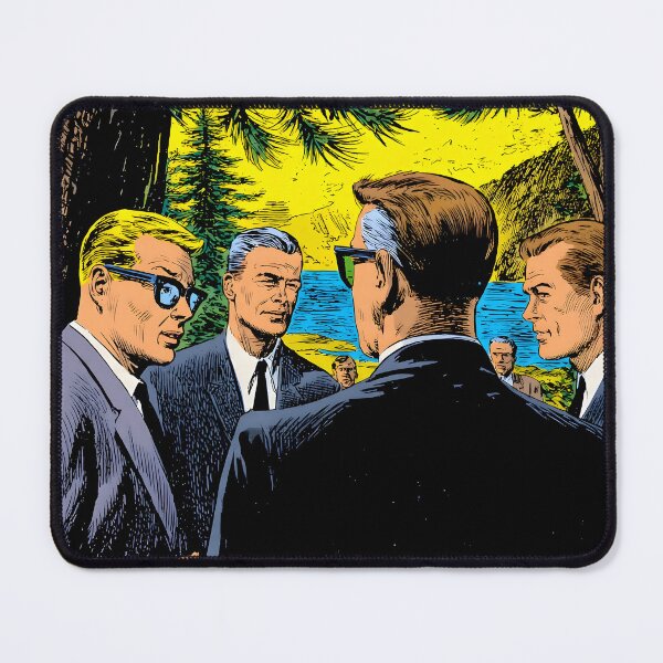 Item preview, Government Men at Maury Island Aftermath designed and sold by IslandIncident.