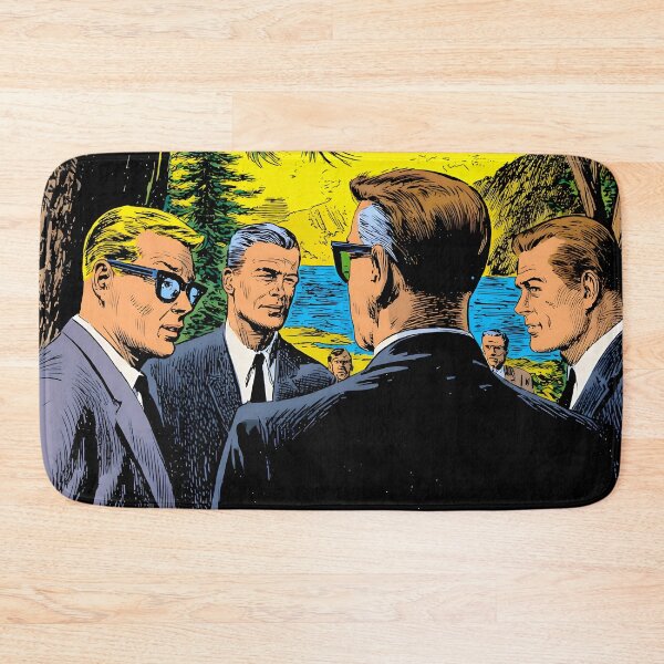 Item preview, Government Men at Maury Island Aftermath designed and sold by IslandIncident.