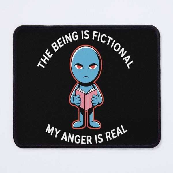 Item preview, In This Fictional Being My Anger Is Real designed and sold by gandebro.
