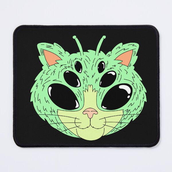 Item preview, Alien Cat Graphic T-Shirt – Surreal Pop Art Cat Illustration, Weird Cute Sci-Fi Aesthetic Tee designed and sold by PopVision.