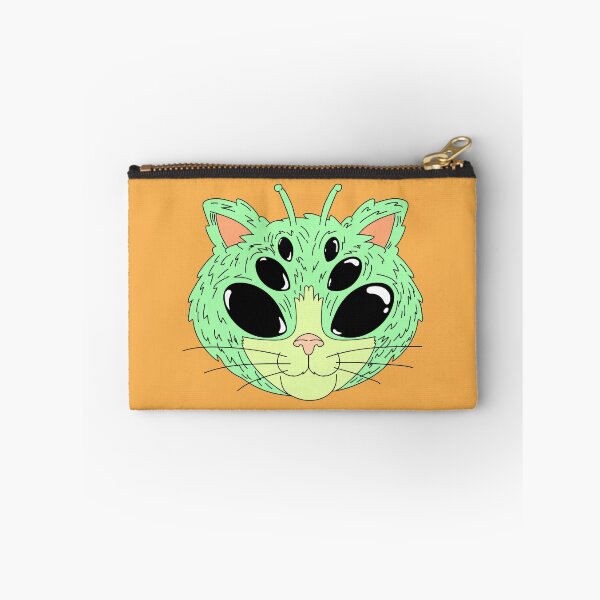Item preview, Alien Cat Graphic T-Shirt – Surreal Pop Art Cat Illustration, Weird Cute Sci-Fi Aesthetic Tee designed and sold by PopVision.