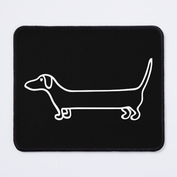 Item preview, Wiener Dog Stick Figure designed and sold by novelliamaera.