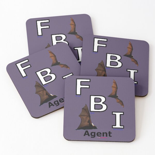 Item preview, FBI (Fruit Bat Institute) Agent -2 Design designed and sold by muz2142.
