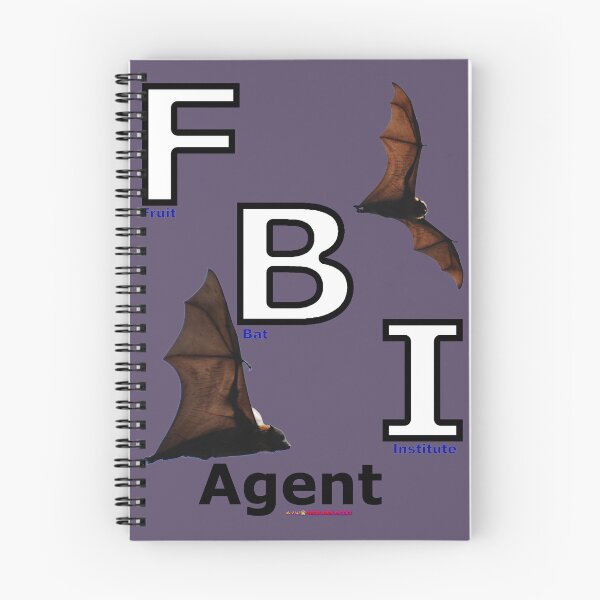 Item preview, FBI (Fruit Bat Institute) Agent -2 Design designed and sold by muz2142.