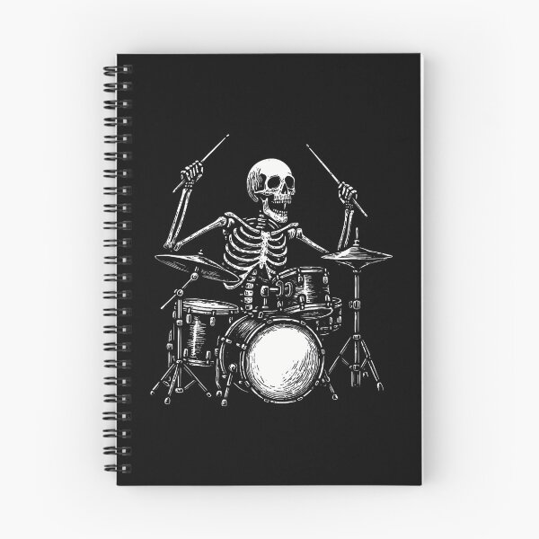 Item preview, Skeleton Drummer Drums designed and sold by jayeshainch.