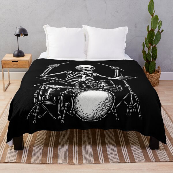 Item preview, Skeleton Drummer Drums designed and sold by jayeshainch.