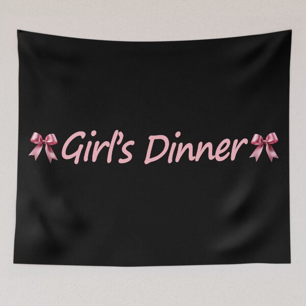 Item preview, Girl's Dinner - Funny Gen Alpha Slangs designed and sold by Sharetogether.