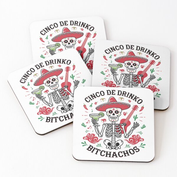 Item preview, Cinco De Mayo Mexican Party Cinco De Drinko Bitchachos  designed and sold by FadeOfThrone.