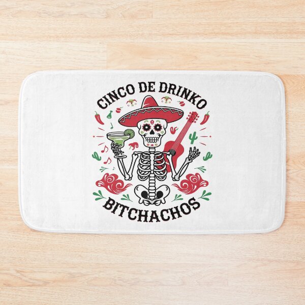 Item preview, Cinco De Mayo Mexican Party Cinco De Drinko Bitchachos  designed and sold by FadeOfThrone.