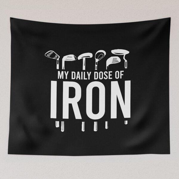 Item preview, My Daily Dose of Iron - Golf Stick Golfer Gift designed and sold by novelliamaera.