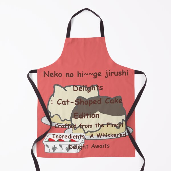 Item preview, Neko no Hi~ge Jirushi Delights – Cat-Shaped Cake Edition designed and sold by nanaronnicoron.