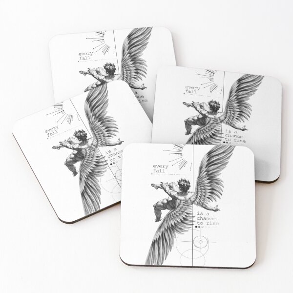 Item preview, Icarus: Every Fall is a Chance to Rise designed and sold by Socratic Swag.