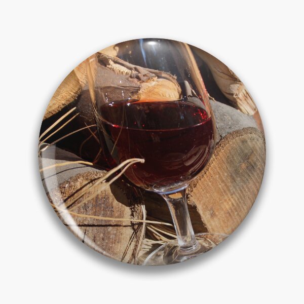 Item preview, Red Wine by the Firewood - Magpie Springs designed and sold by MagpieSprings.