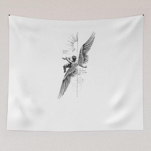 Item preview, Icarus: Every Fall is a Chance to Rise designed and sold by Socratic Swag.