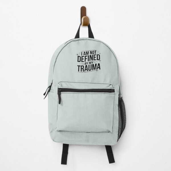 Item preview, I Am Not Defined By My Trauma - Mental Health Recovery Quote designed and sold by minki-graphics.
