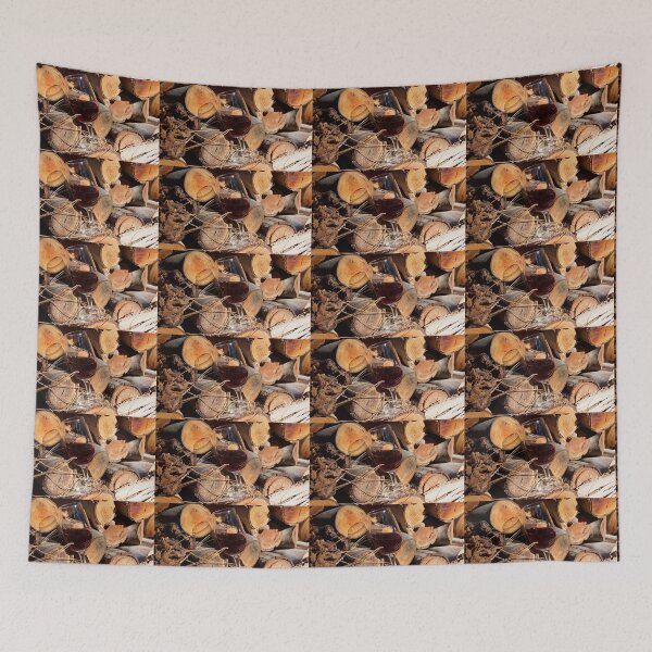 Item preview, Red Wine by the Firewood - Magpie Springs designed and sold by MagpieSprings.