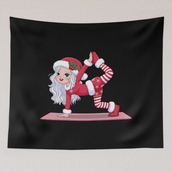 Item preview, Pilates Santa Girl designed and sold by slpprwiuj35.