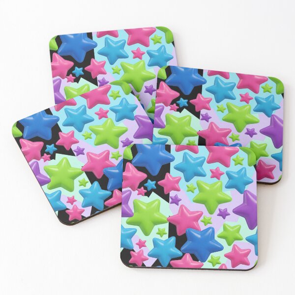 Item preview, Pastel Pop Star Candy designed and sold by Kaleidoscope Print.