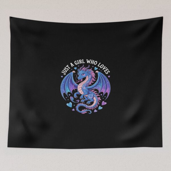 Item preview, Just a Girl who loves Dragons  designed and sold by SyntaxClaw.