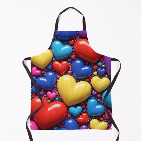 Item preview, Glossy Candy Hearts designed and sold by Kaleidoscope Print.