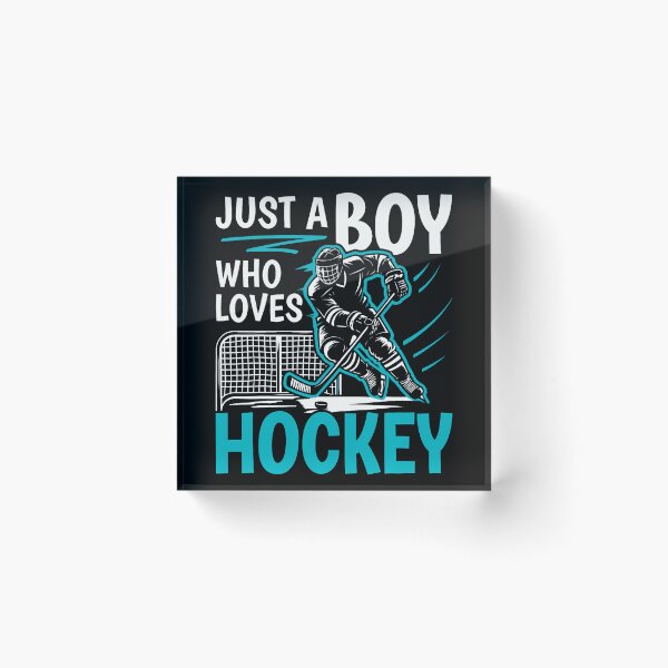 Item preview, Just A Boy Who Loves Hockey Player Youth Boys designed and sold by jayeshainch.