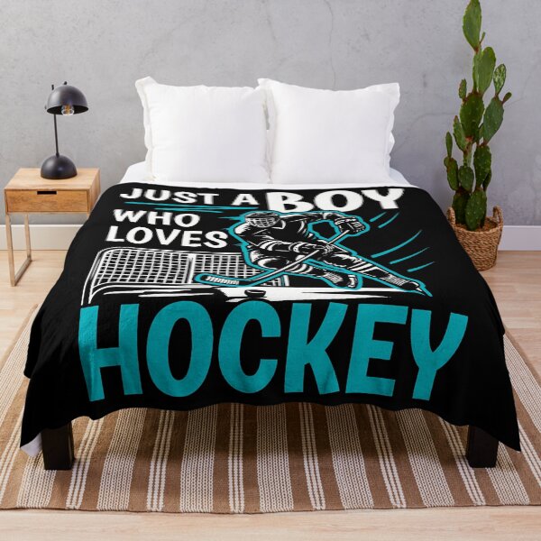 Item preview, Just A Boy Who Loves Hockey Player Youth Boys designed and sold by jayeshainch.