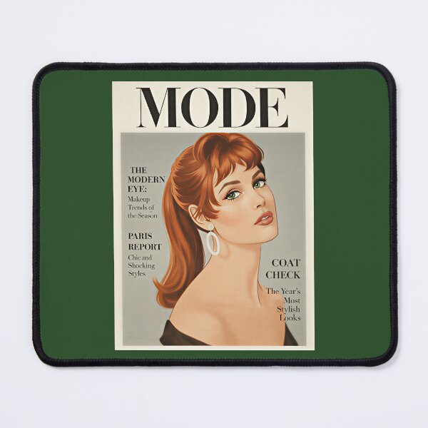 Item preview, 1960s French Fashion Icon Style Redhead Illustration designed and sold by SammyMorry.