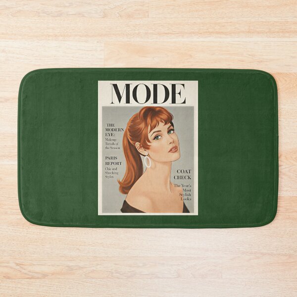 Item preview, 1960s French Fashion Icon Style Redhead Illustration designed and sold by SammyMorry.
