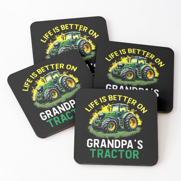 Item preview, Life Is Better On Grandpas Tractor Farm Tractors Farmer designed and sold by desuyomoskov7.