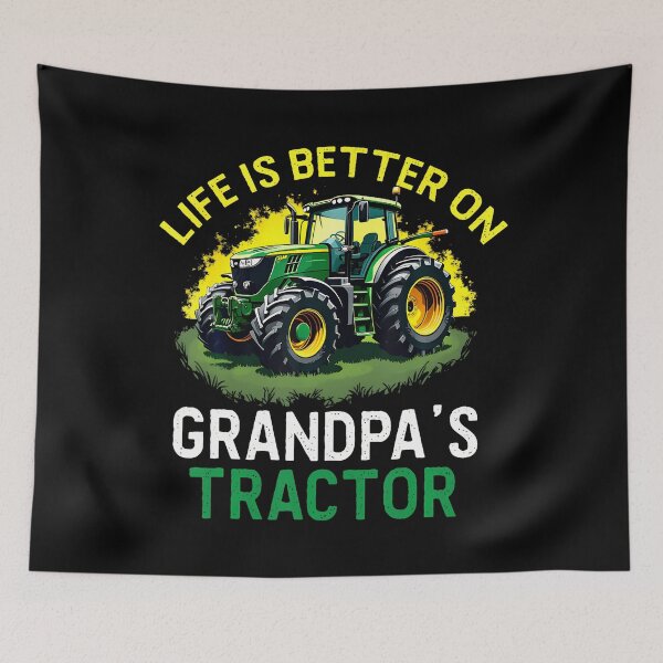 Item preview, Life Is Better On Grandpas Tractor Farm Tractors Farmer designed and sold by desuyomoskov7.