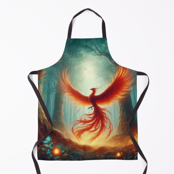 Item preview, Phoenix Flying in Forest designed and sold by kharatsuchita.