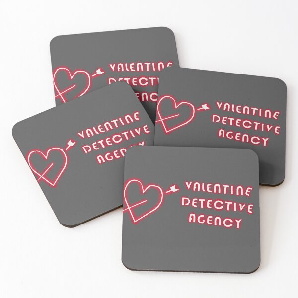 Item preview, Valentine Detective Agency designed and sold by ScreamingAtSquirrels.