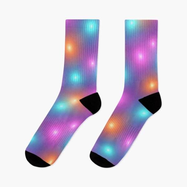Item preview, Neon Pastel Glow Dots designed and sold by Kaleidoscope Print.