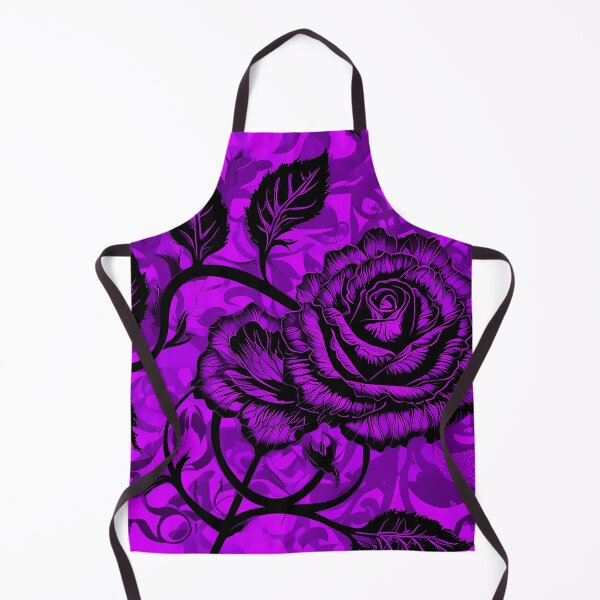 Item preview, Gothic Light Purple Rose Illustration designed and sold by Blooms & Paws Haven .