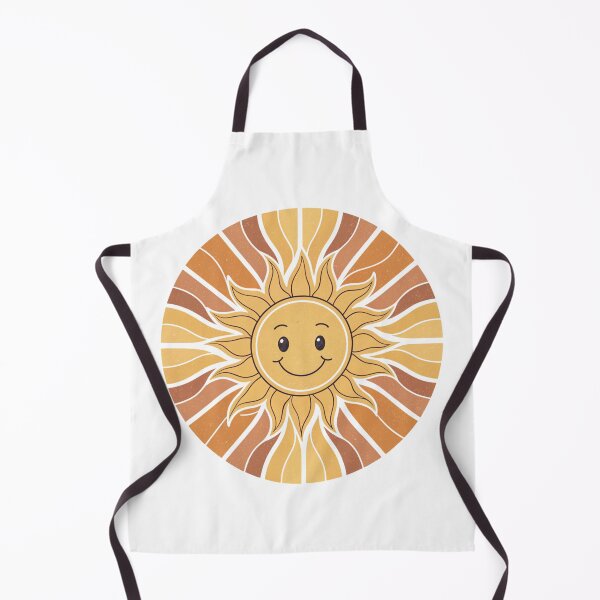 Item preview, Happy Smiling Sun Retro Boho Aesthetic Illustration | Cute Sunshine Wall Art Design designed and sold by A1MarketDesigne.