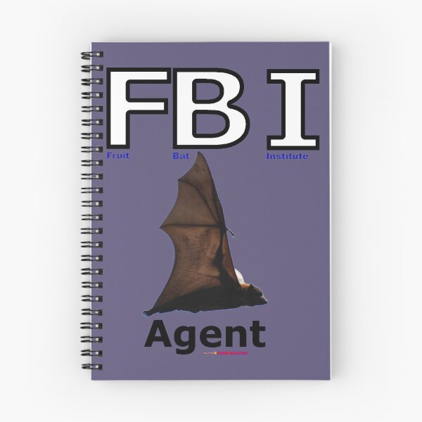 Item preview, FBI (Fruit Bat Institute) Agent -1 Design designed and sold by muz2142.