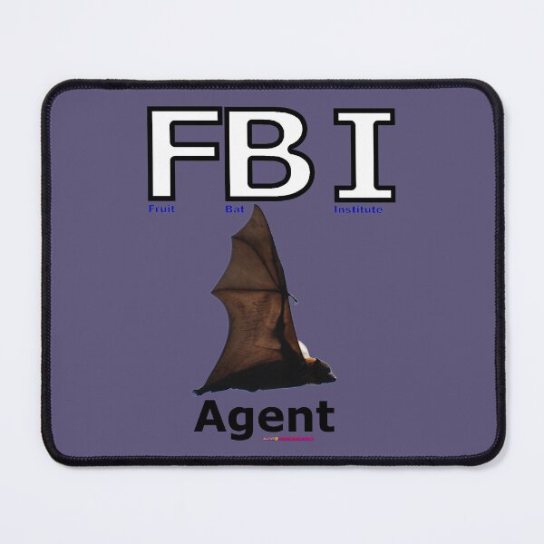 Item preview, FBI (Fruit Bat Institute) Agent -1 Design designed and sold by muz2142.