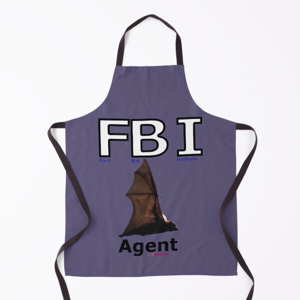 Item preview, FBI (Fruit Bat Institute) Agent -1 Design designed and sold by muz2142.