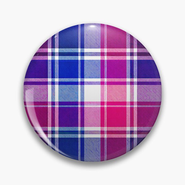 Item preview, PRIDE / TRIBE TARTAN - ✨BISEXUAL PRIDE FLAG TARTAN✨ designed and sold by WheelieGdArt.