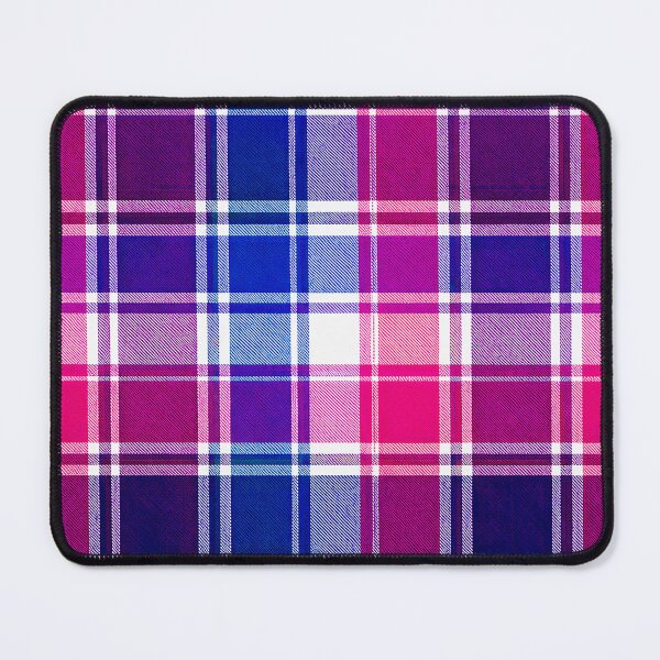 Item preview, PRIDE / TRIBE TARTAN - ✨BISEXUAL PRIDE FLAG TARTAN✨ designed and sold by WheelieGdArt.