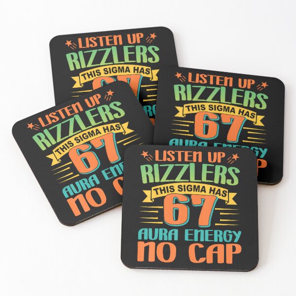 Item preview, Listen Up Rizzlers 67 Aura Energy Six Seven Funny Meme 6 7 designed and sold by desuyomoskov7.
